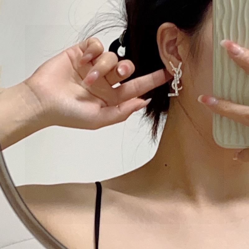 Ch*el earrings